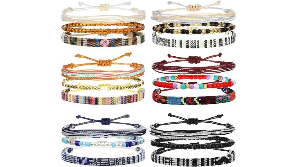 boho surf jewelry set