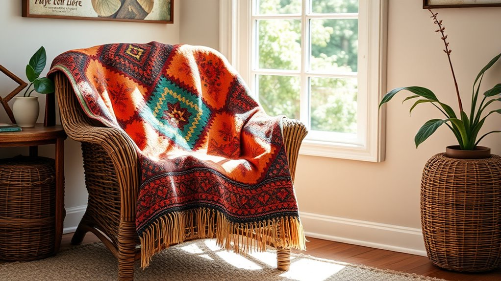 boho tapestry blanket collection