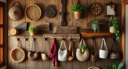 boho wall coat racks