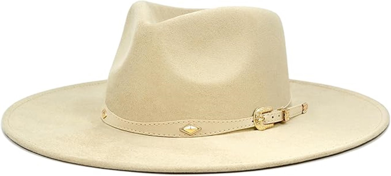boho wide brim hat