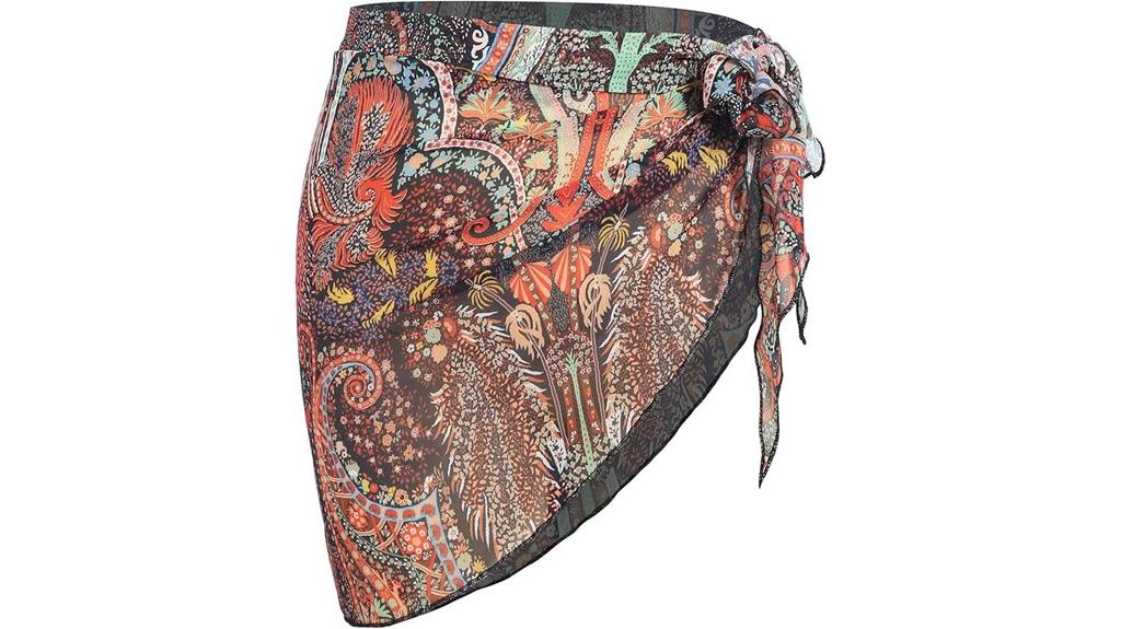 boho women beach cover ups