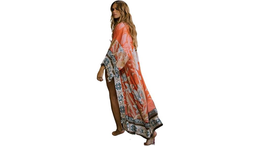 boho women s kimono robe