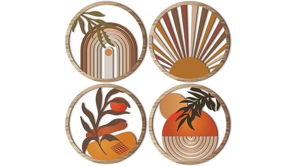 boho wooden wall art