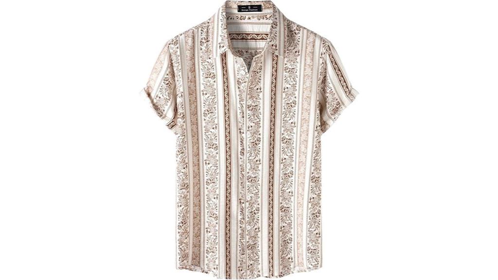 casual hawaiian short sleeve
