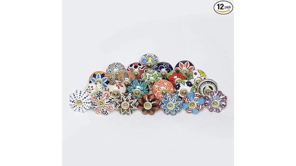 ceramic drawer knobs pack