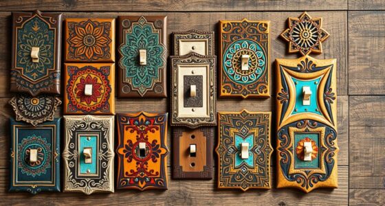 charming boho switch covers