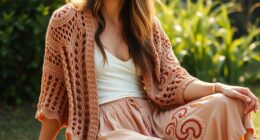 chic boho crochet cardigans