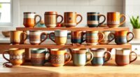 chic boho mug collection