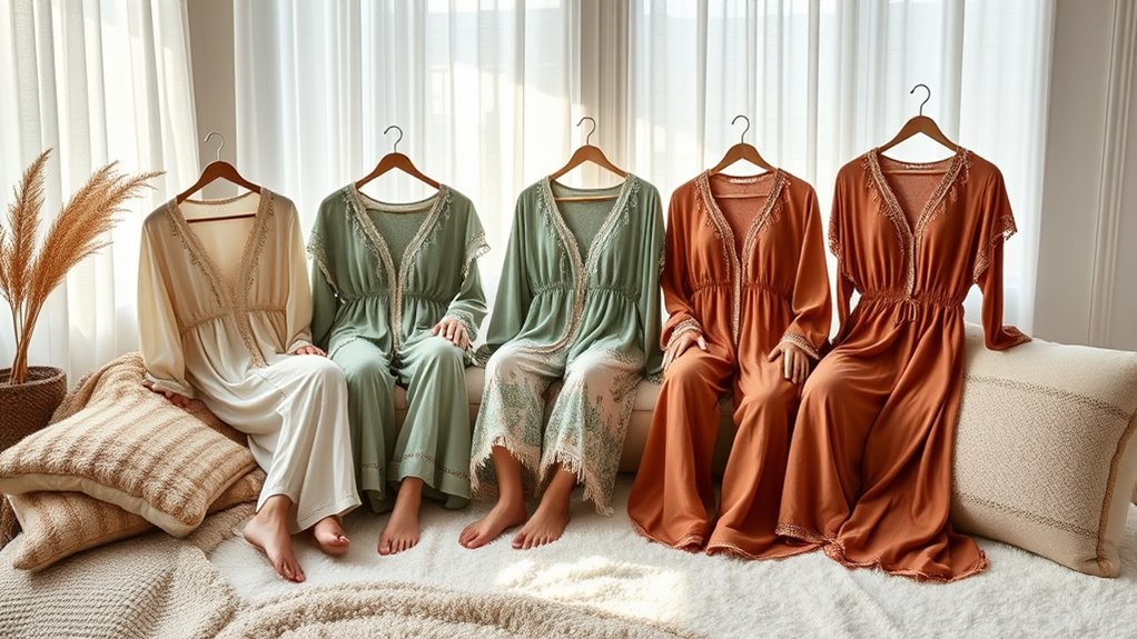 chic boho pajama styles