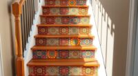 chic boho stair decals