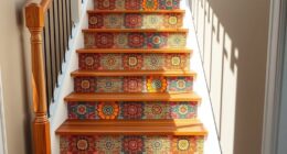 chic boho stair decals