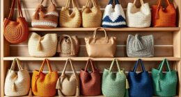 chic diy crochet bags