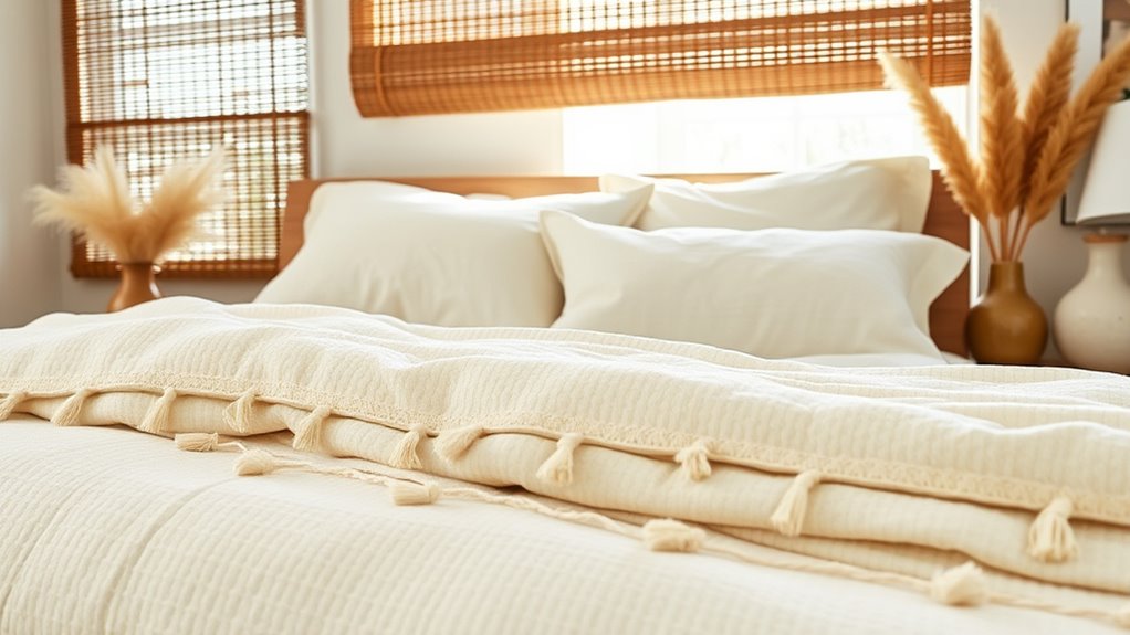 choosing cozy boho bedding