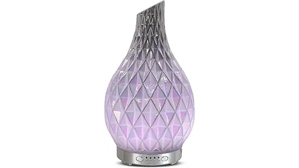 color changing waterless diffuser