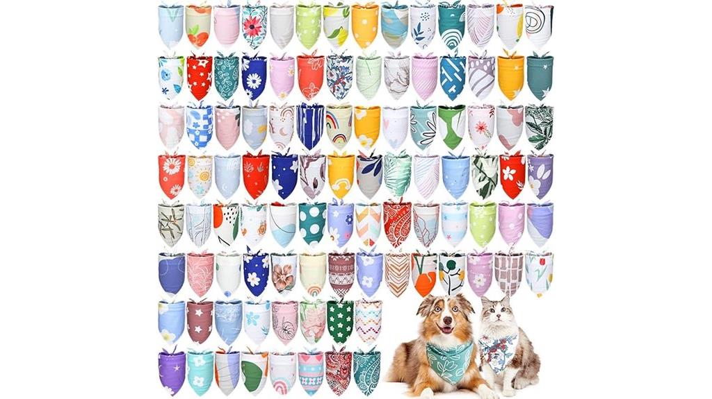 colorful dog bandanas bulk