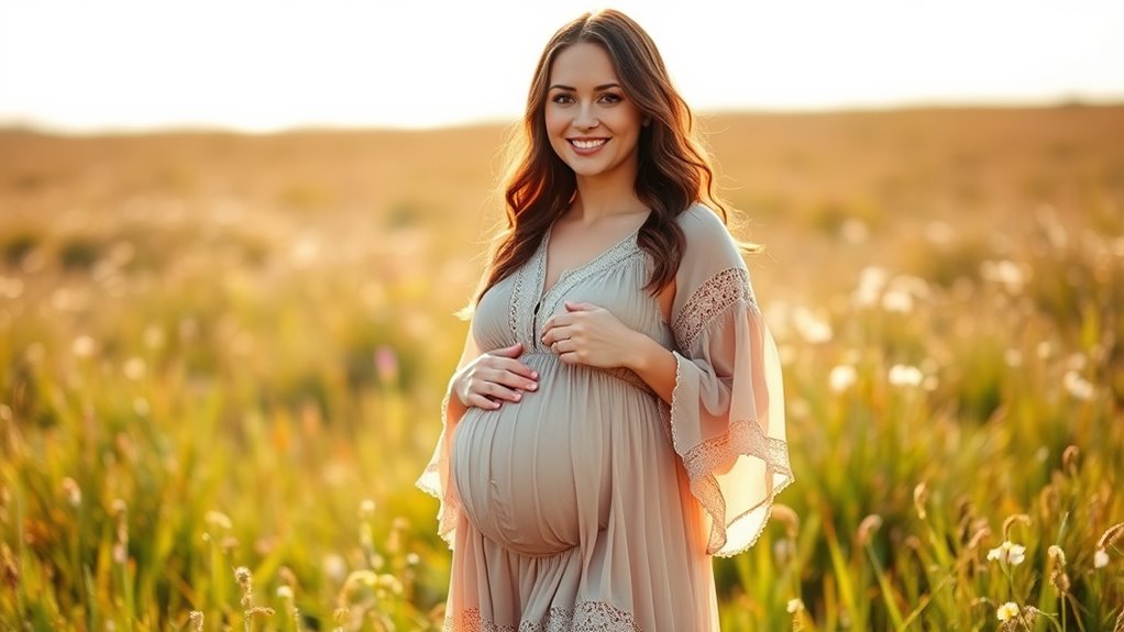 comfortable breathable adjustable maternity