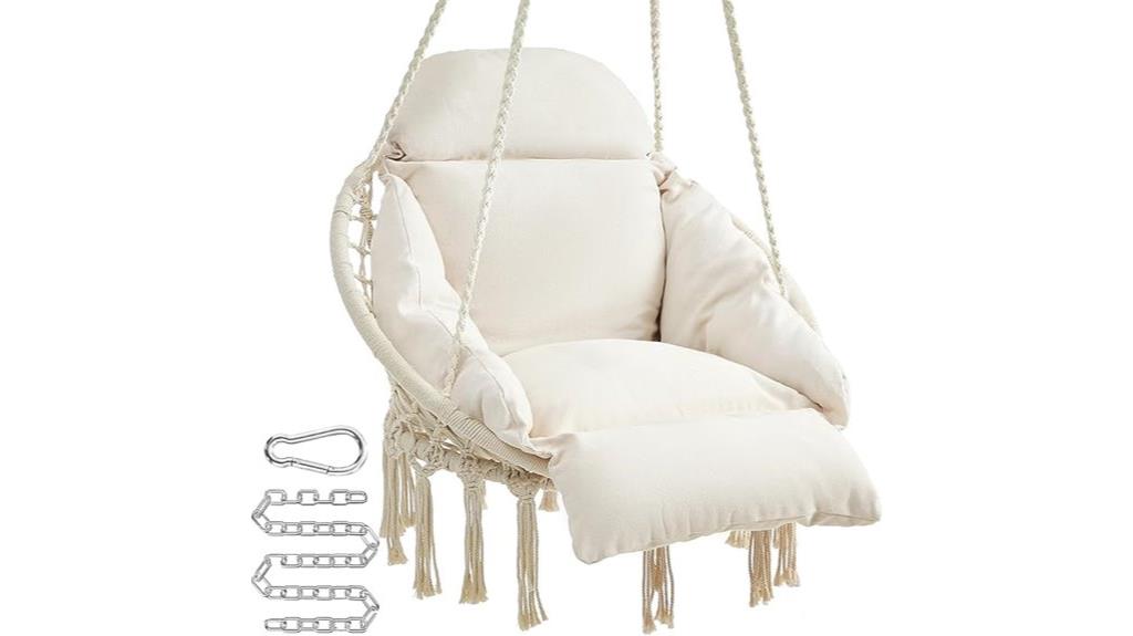 comfortable outdoor relaxation seat
