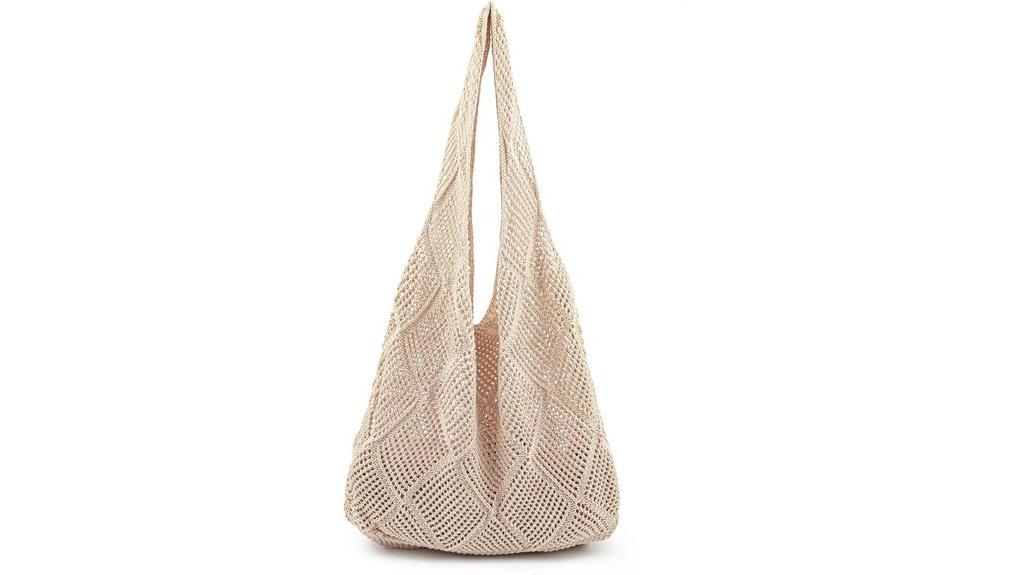 crochet beach bag
