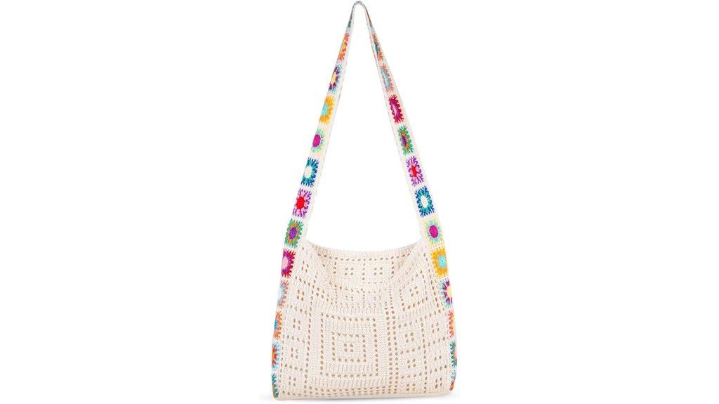 crochet summer beach tote