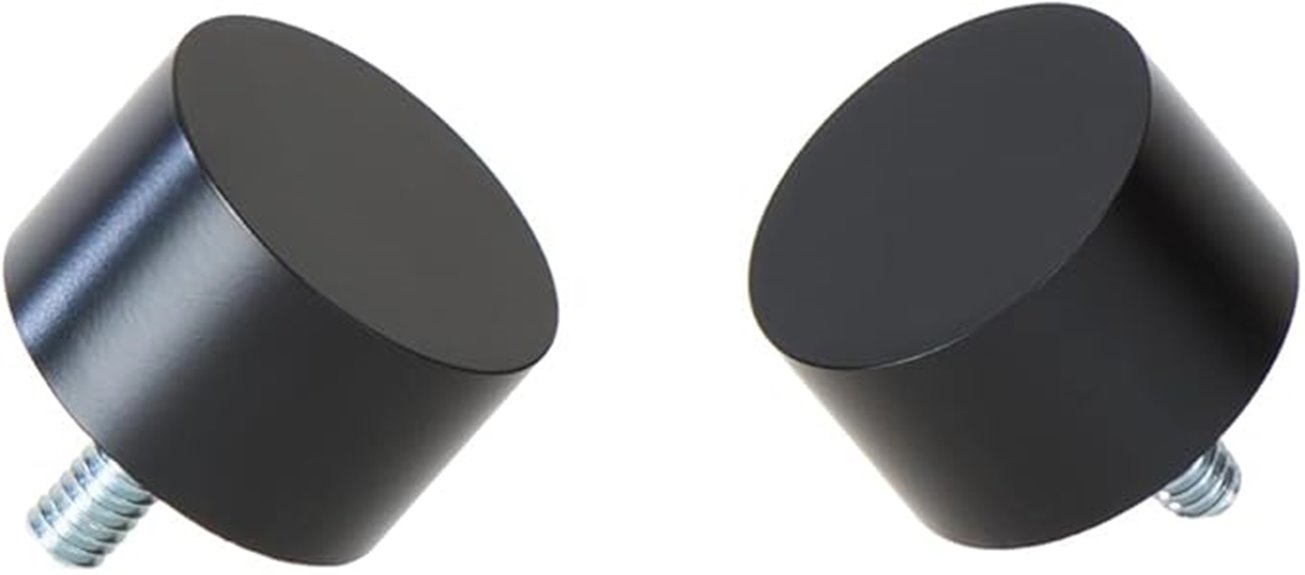 curtain rod end caps