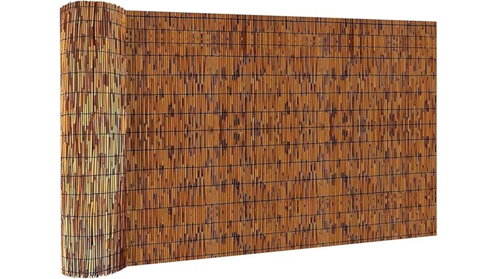decorative 4ft reed fencing