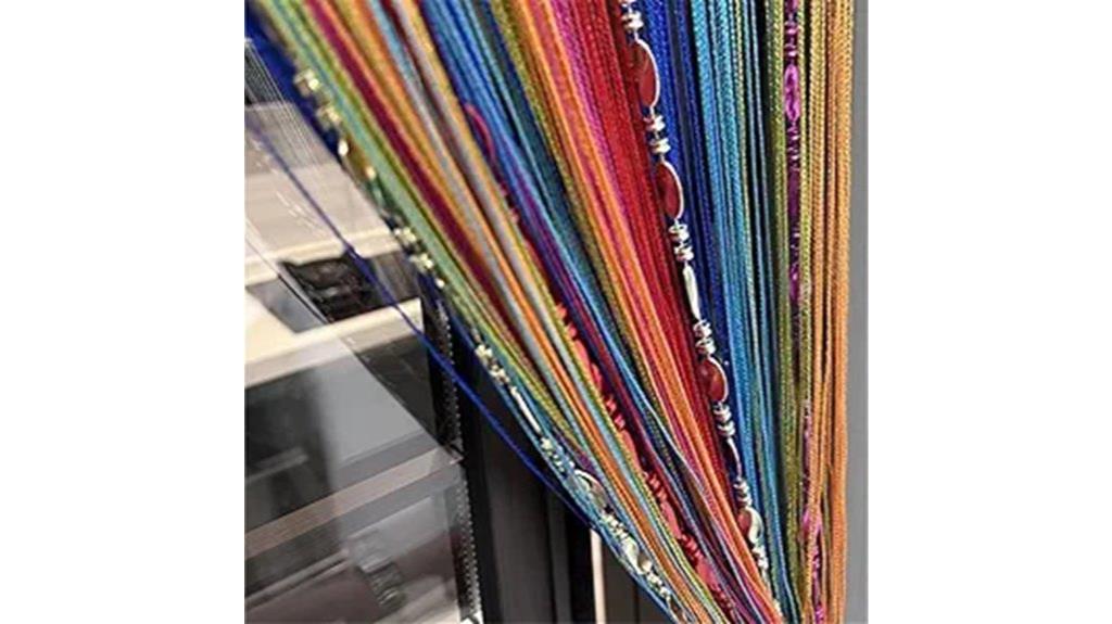 decorative beaded door curtain
