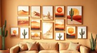 desert boho wall art