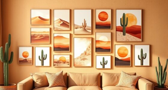 desert boho wall art