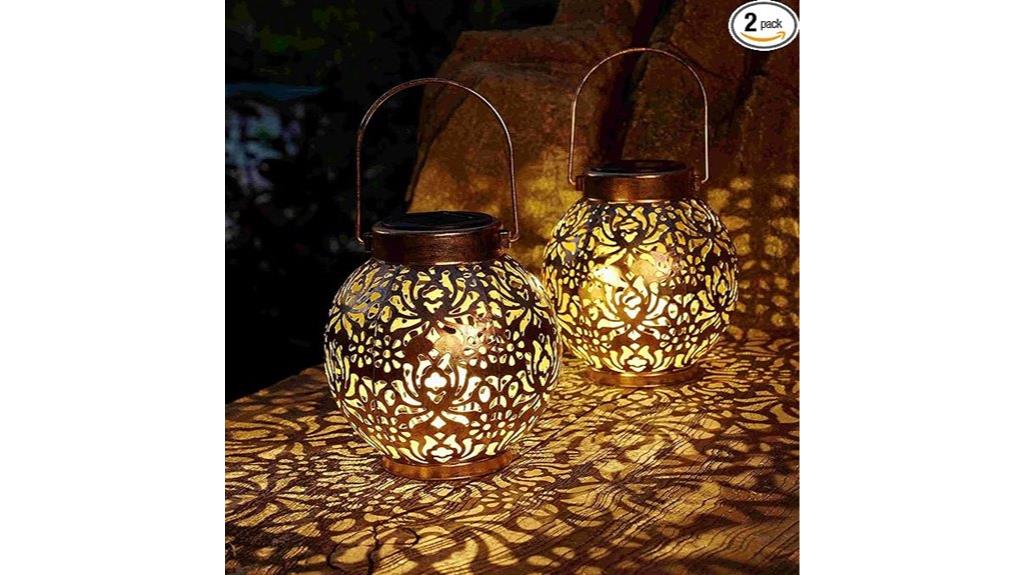 dual outdoor solar lights
