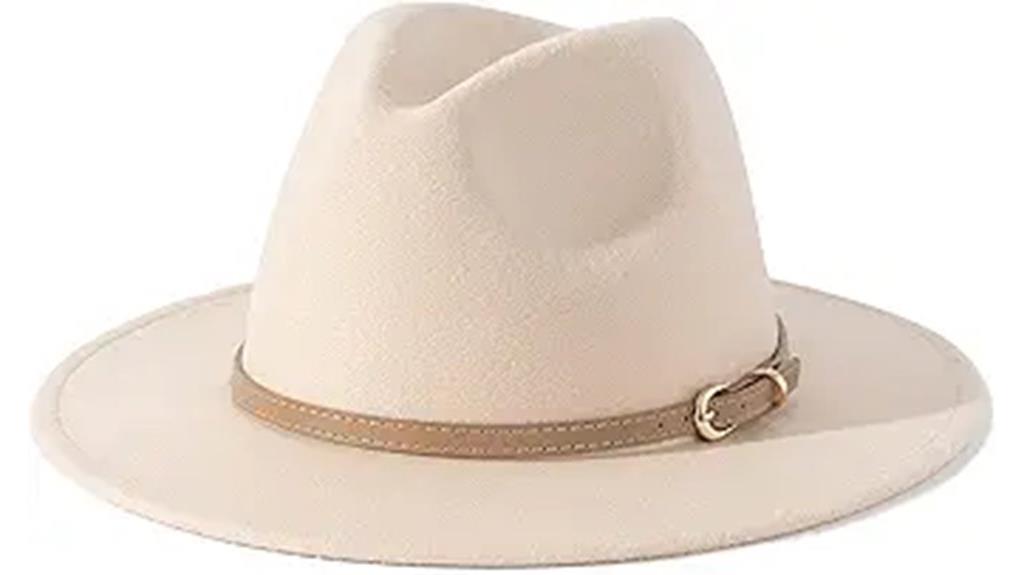 elegant felt fedora hat