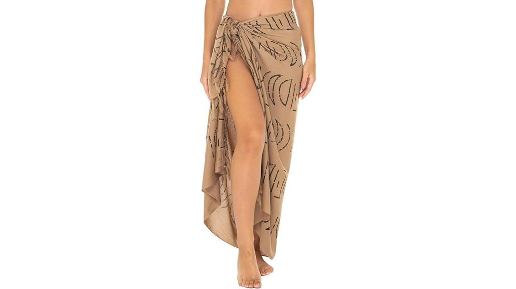 elegant women s sarong wrap