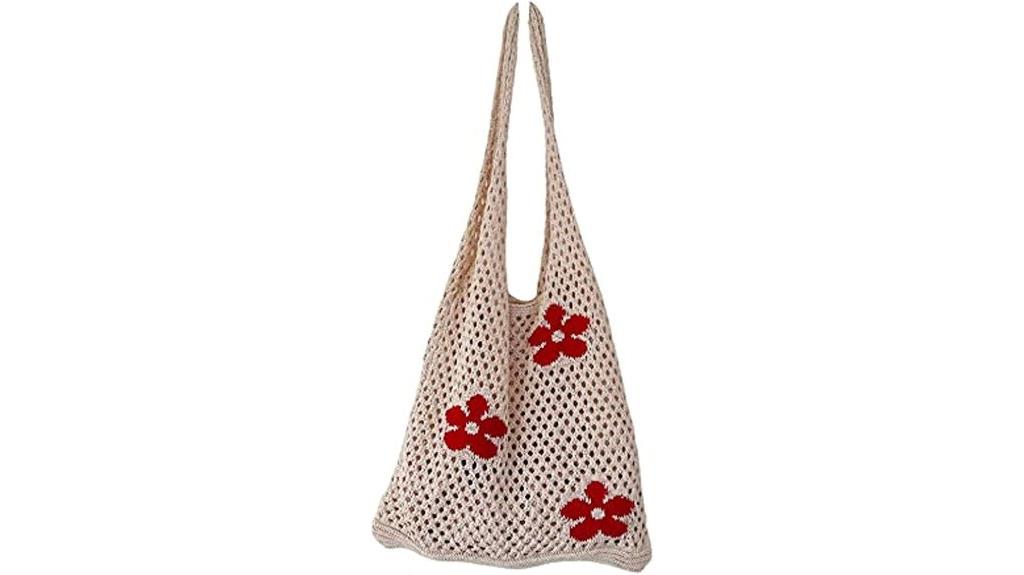 fairycore crochet tote