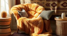faux fur boho throw ideas