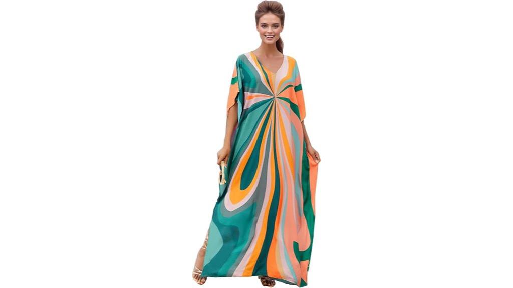 floral kaftan dress
