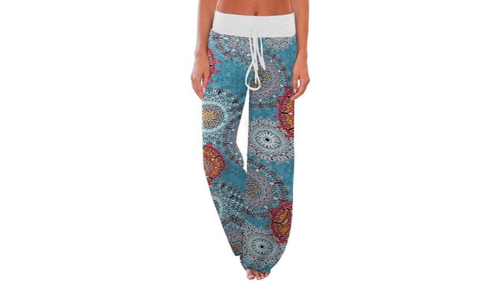 floral palazzo lounge pants