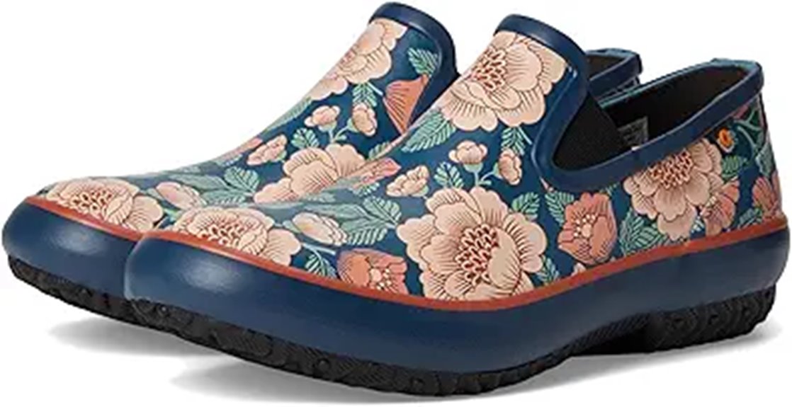 floral tapestry rain boots
