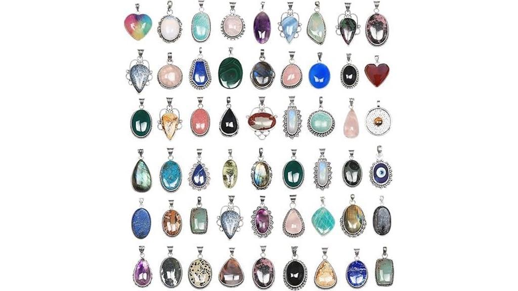 handcrafted gemstone crystal jewelry