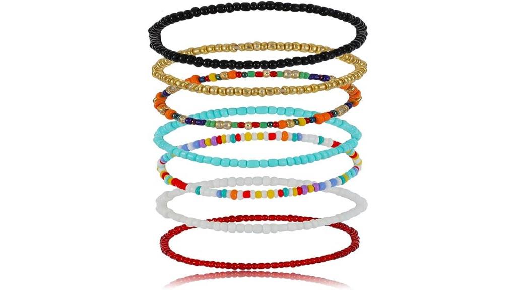handmade beaded foot jewelry