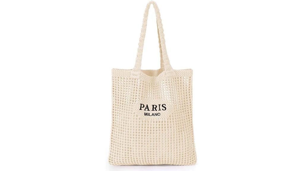 handmade women s crochet tote