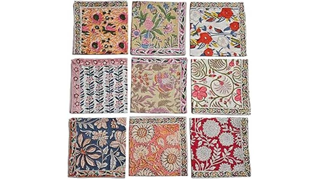indian handicrafts napkin set
