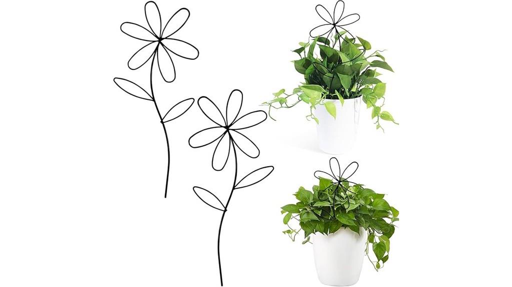 indoor floral plant support