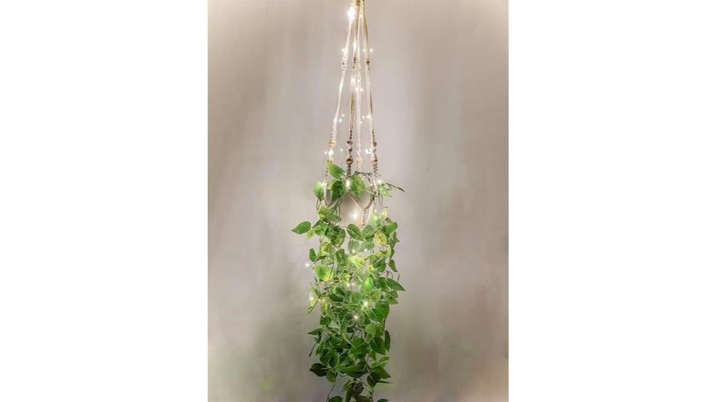 indoor macrame plant hanger