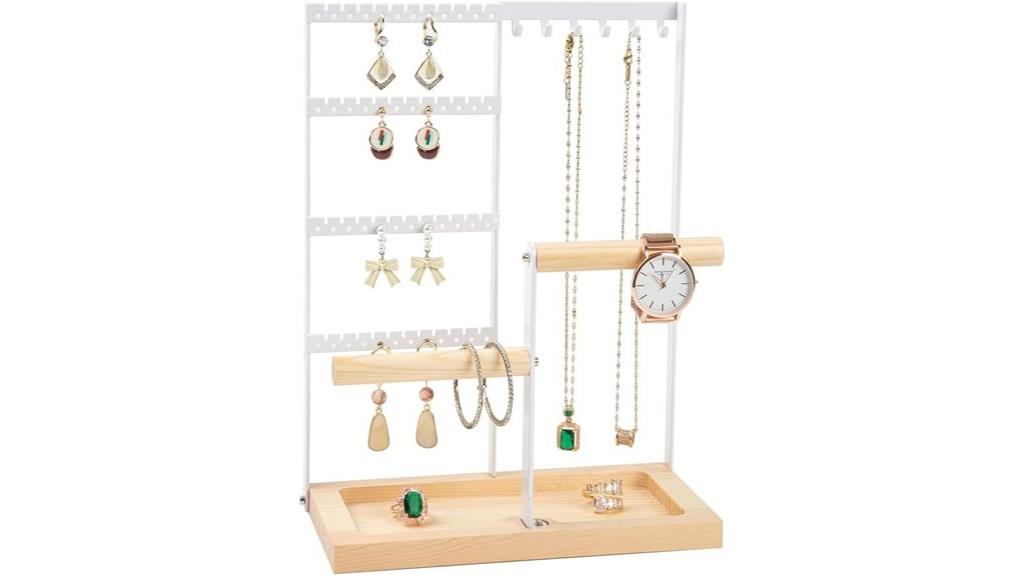 jewelry display with storage