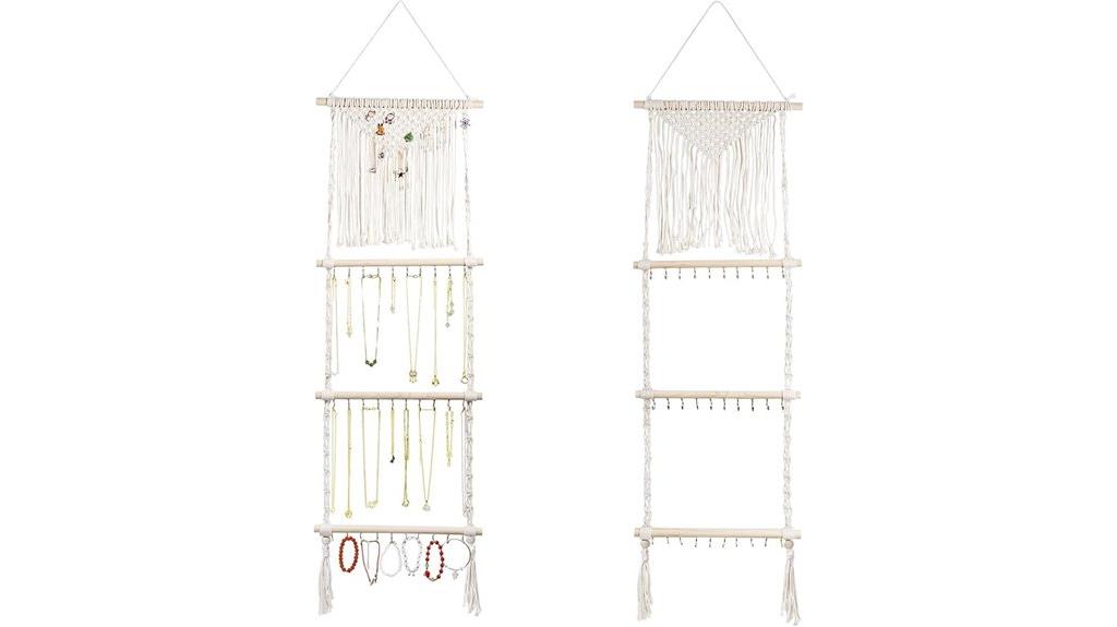 jewelry hanging hook rack