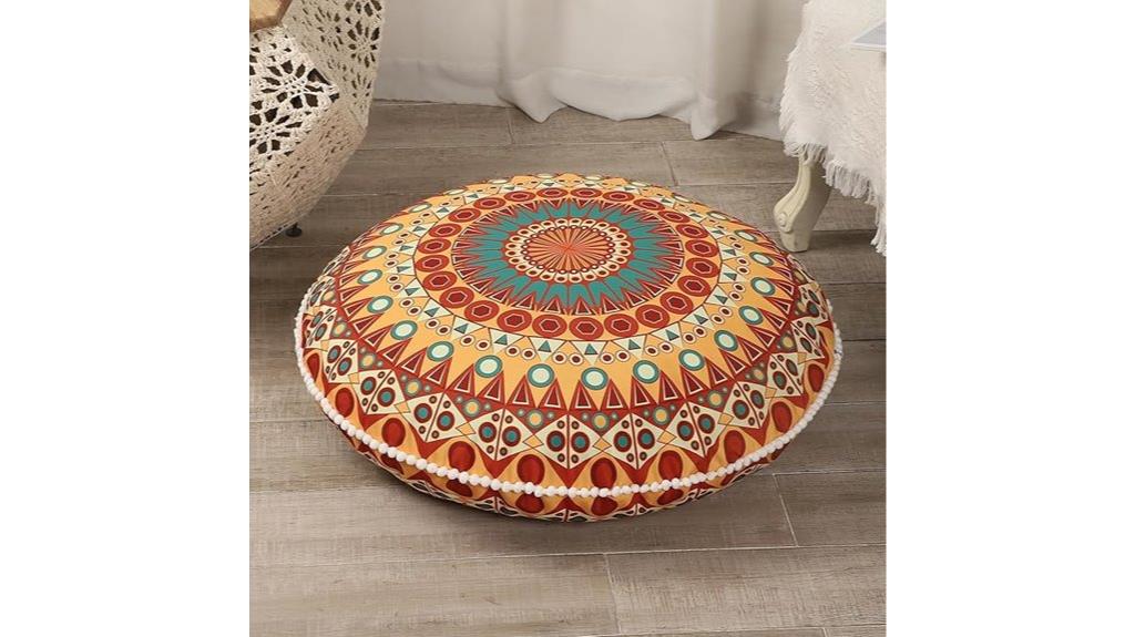 large 32 inch meditation cushion