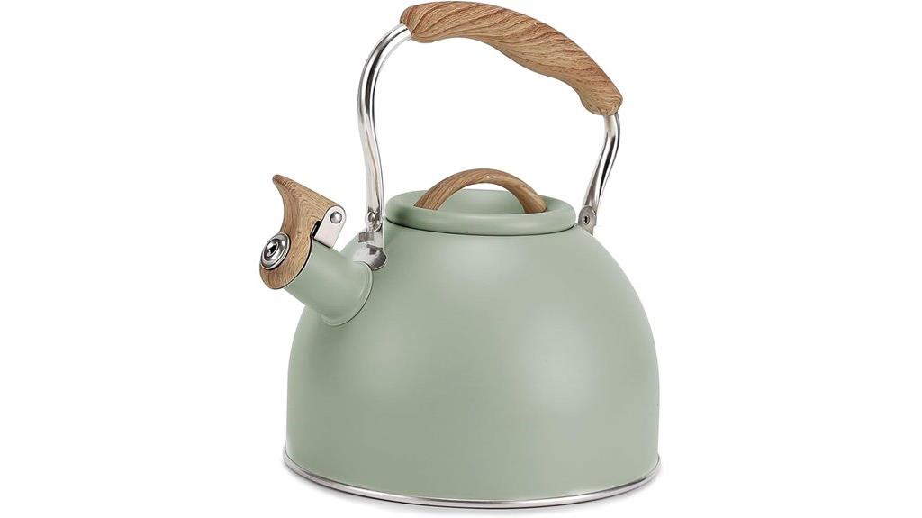 large 3 liter whistling kettle