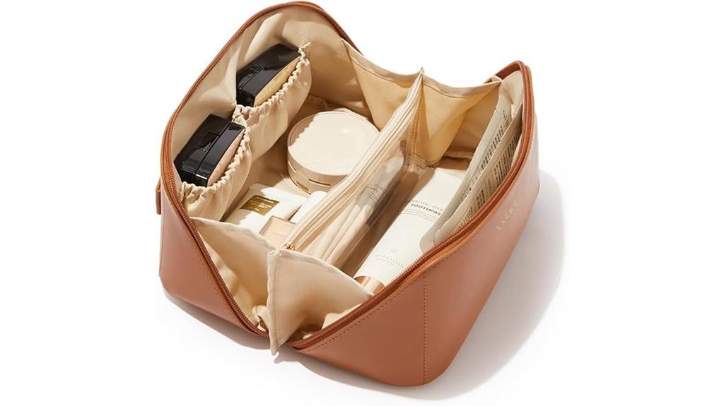 large capacity makeup bag