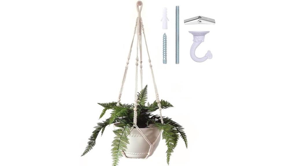 large macrame plant hanger