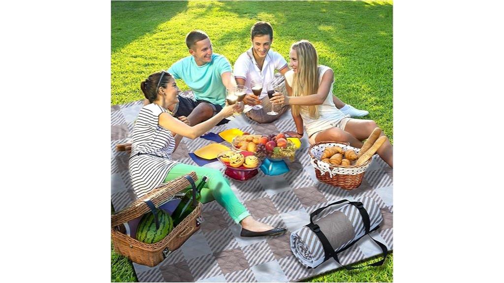 large waterproof outdoor blanket