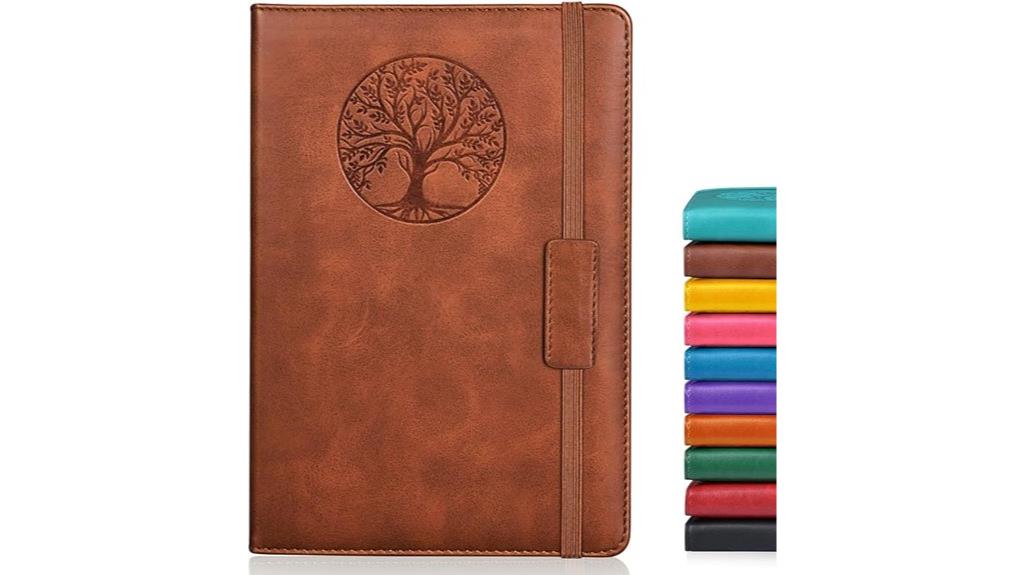 leather bound a5 journal